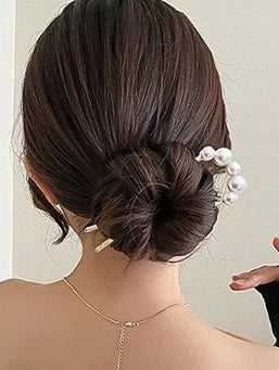 Pasador para el pelo con perlas