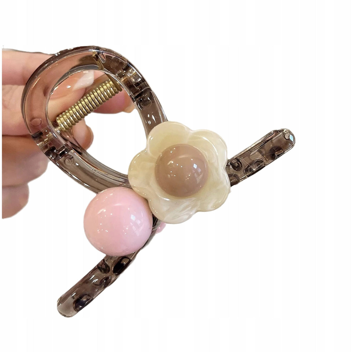 Elegant Banana Hair Clip for Buns and Updos