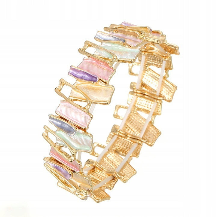 Elegant Women's Multicoloured Bracelet — Stylish Jewellery