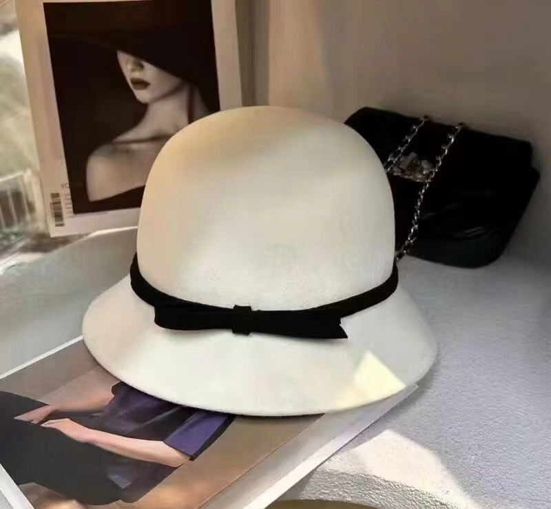 Sombrero de pescador de mujer – blanco