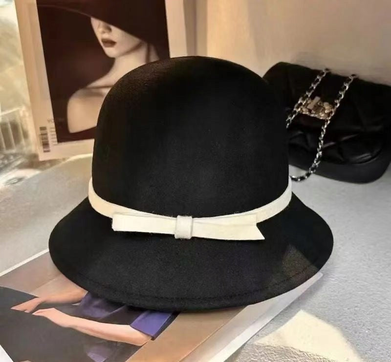 Pălărie bucket de damă – negru