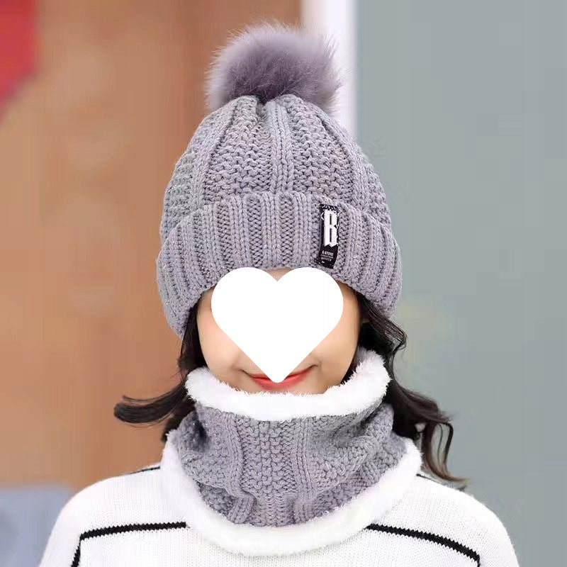 Winter Hat and Snood Set – Grey