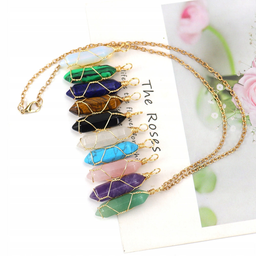 Collar con turquesa