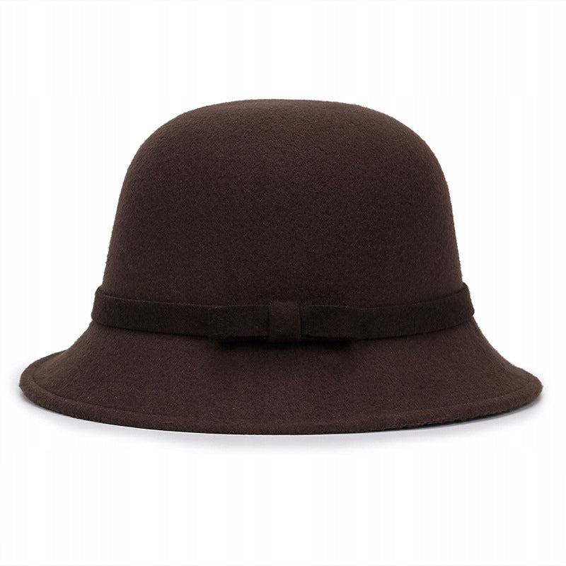 Pălărie bucket de damă – maro