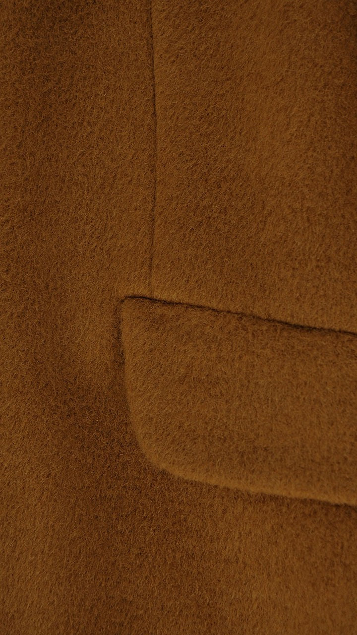 Sofia Elegant Alpaca-Style Autumn Coat