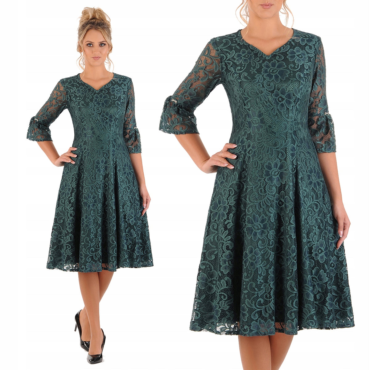 Sukienka Angelina | color:zielony