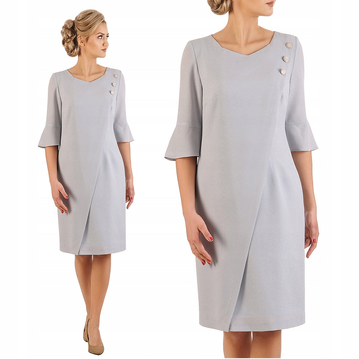 Sukienka Greta | color:popiel