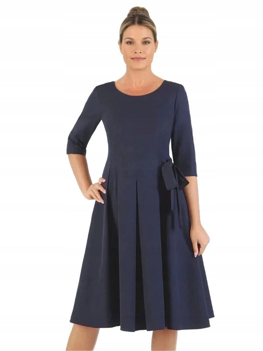 Naomi Dress | color:granatowy