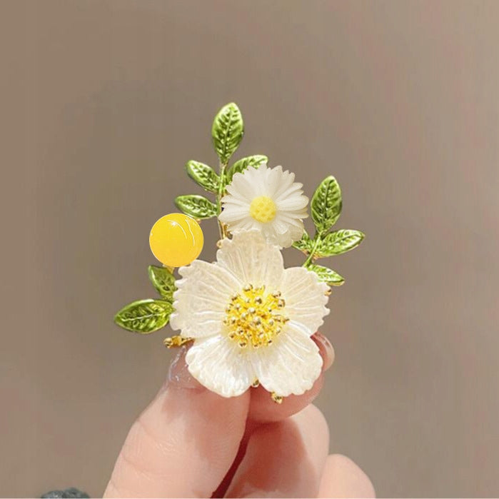 Small Flowers Brooch