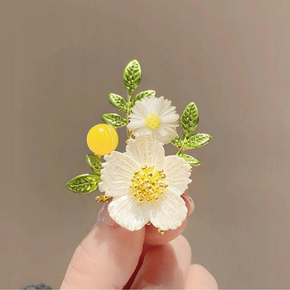 Small Flowers Brooch
