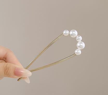 Pasador para el pelo con perlas