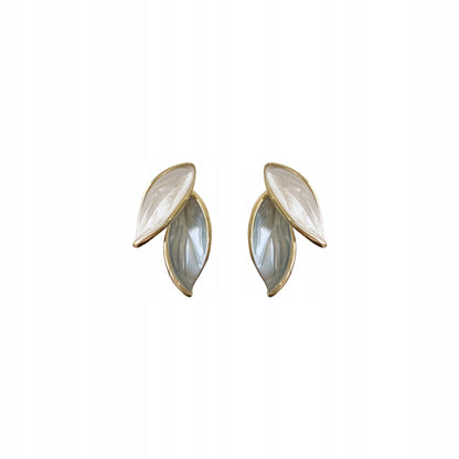 Delicate Women's Gold-Tone Stud Earrings