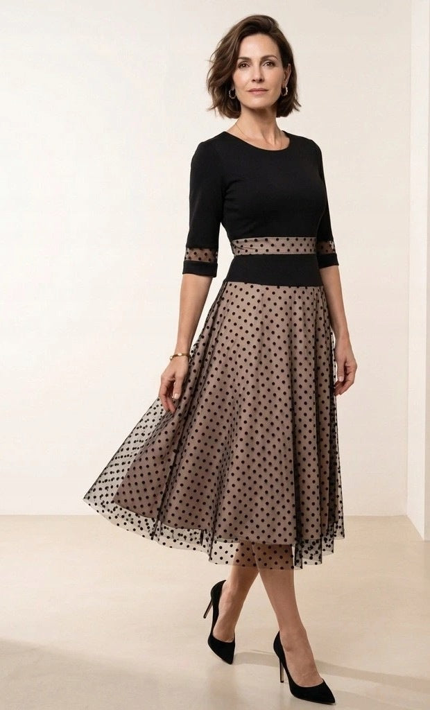 Sukienka PAULA | color:czarny
