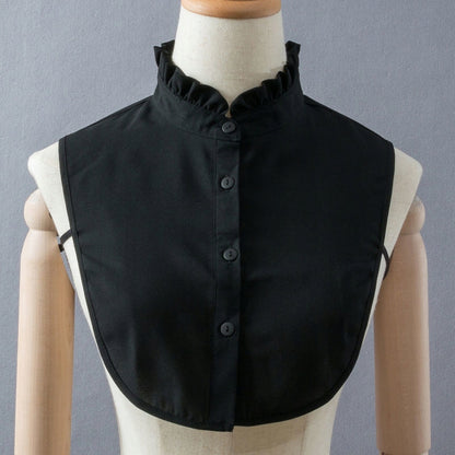 Guler detașabil de damă – negru