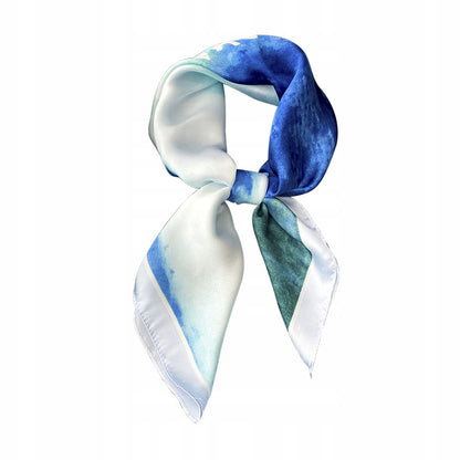 Silk-Effect Square Scarf 70 × 70 cm
