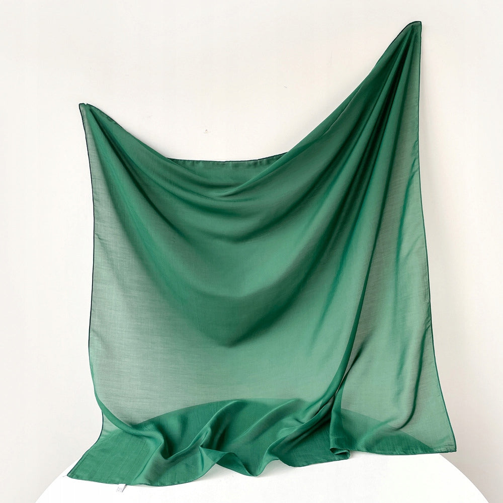 Damenhalstuch 90 × 90 cm – grün
