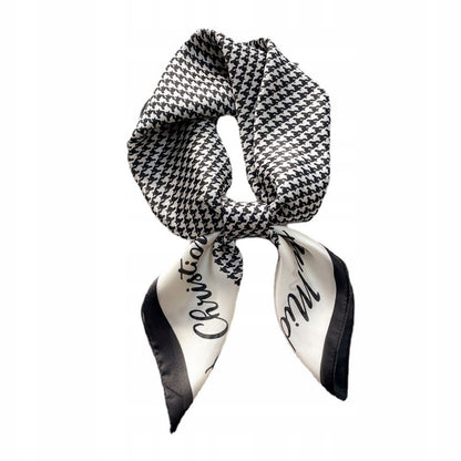 Foulard effet soie pour femme 70 × 70 cm
