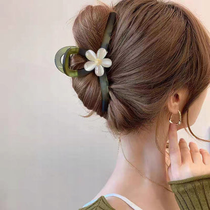 Elegant Banana Hair Clip for Buns and Updos