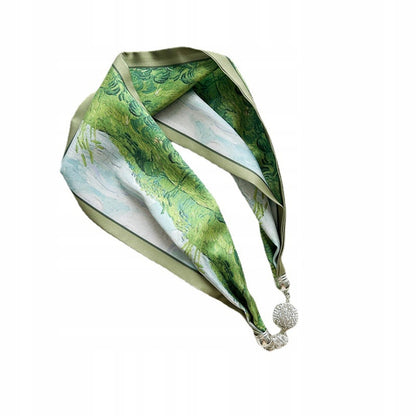 Foulard à fermeture magnétique 13 × 60 cm