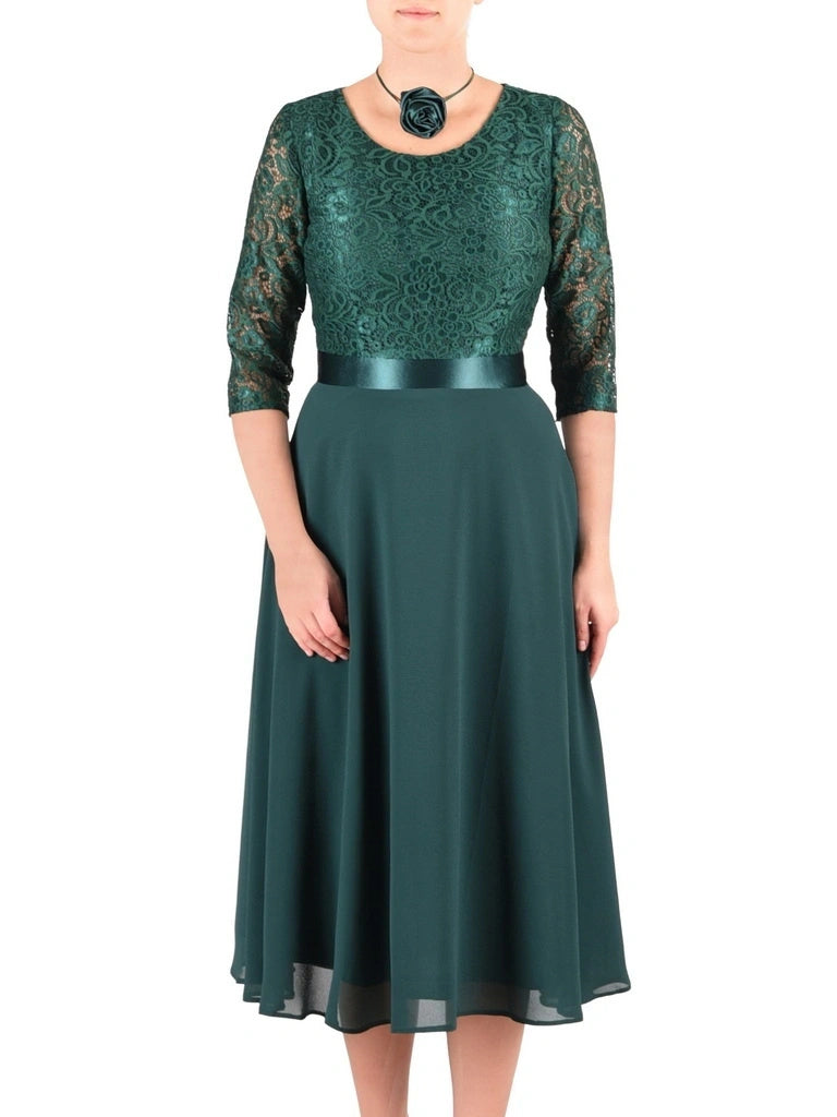 Sukienka ESTERA | color:zielony