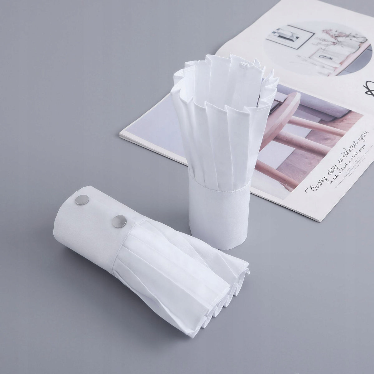 Women's Detachable Cuffs – White