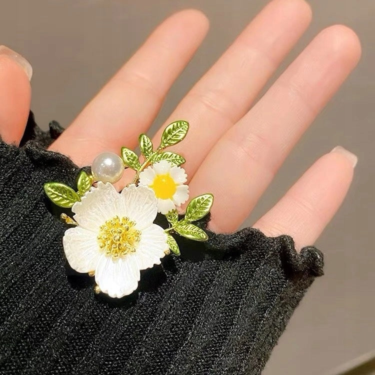 Small Flowers Brooch