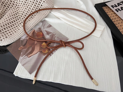 Tie Belt – Light Brown
