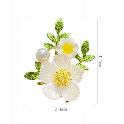 Small Flowers Brooch