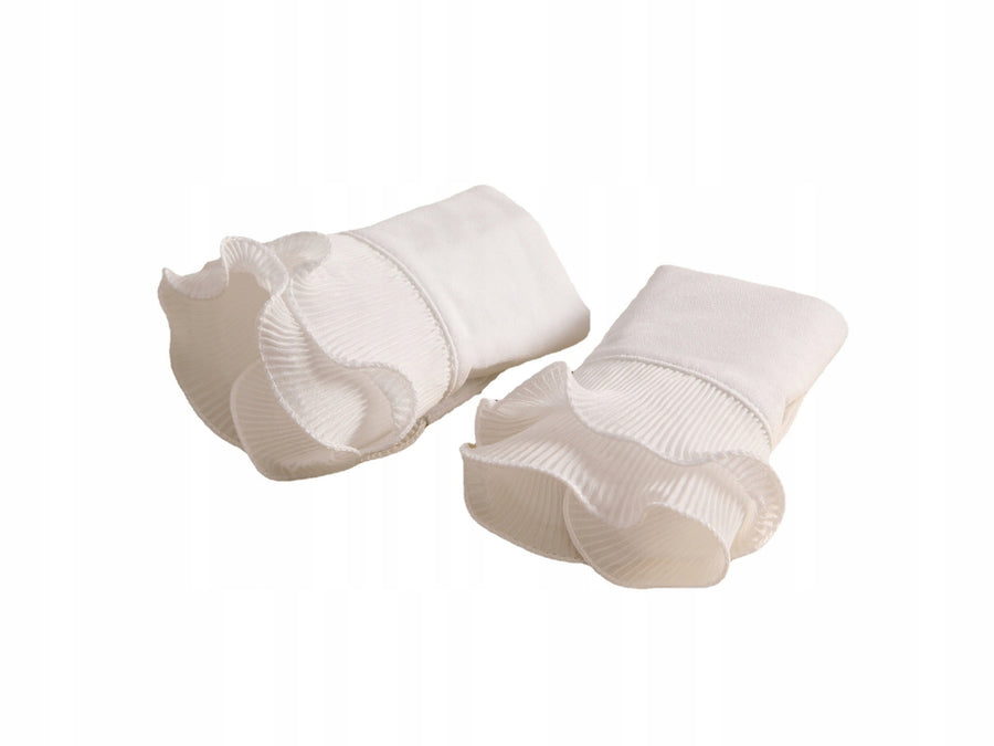 Detachable Lace Cuffs – White