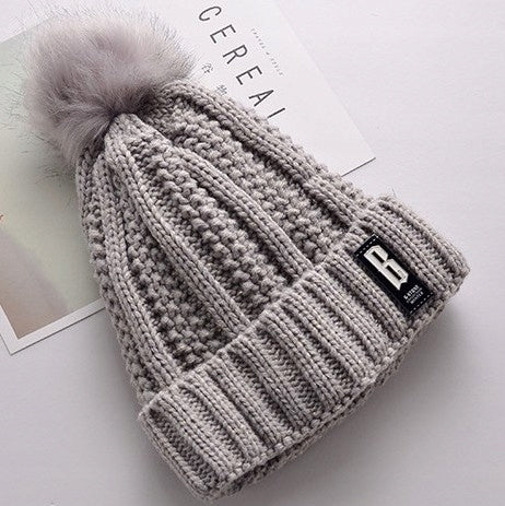 Winter Hat and Snood Set – Grey