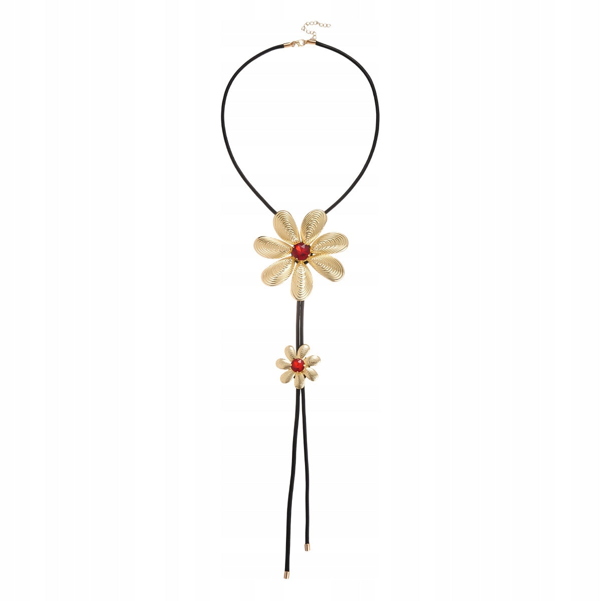 Collier pour femme à fleur – doré