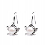 Pendientes de plata 925 con perlas
