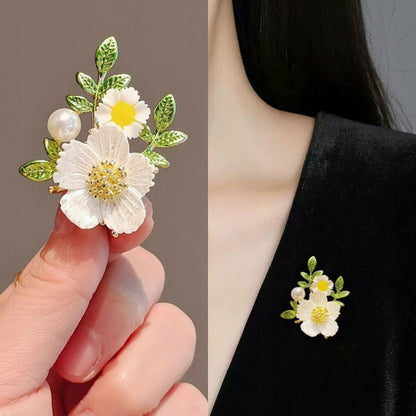Small Flowers Brooch