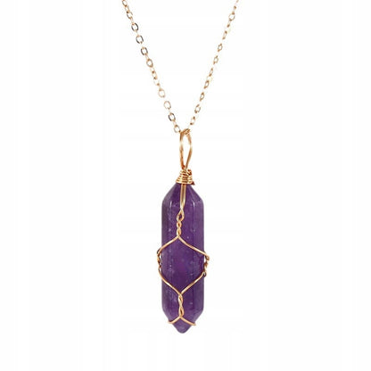 Halskette mit Amethyst