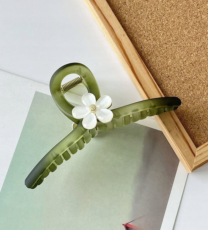 Elegant Banana Hair Clip for Buns and Updos