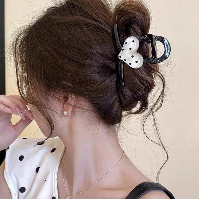 Elegant Banana Hair Clip for Buns and Updos
