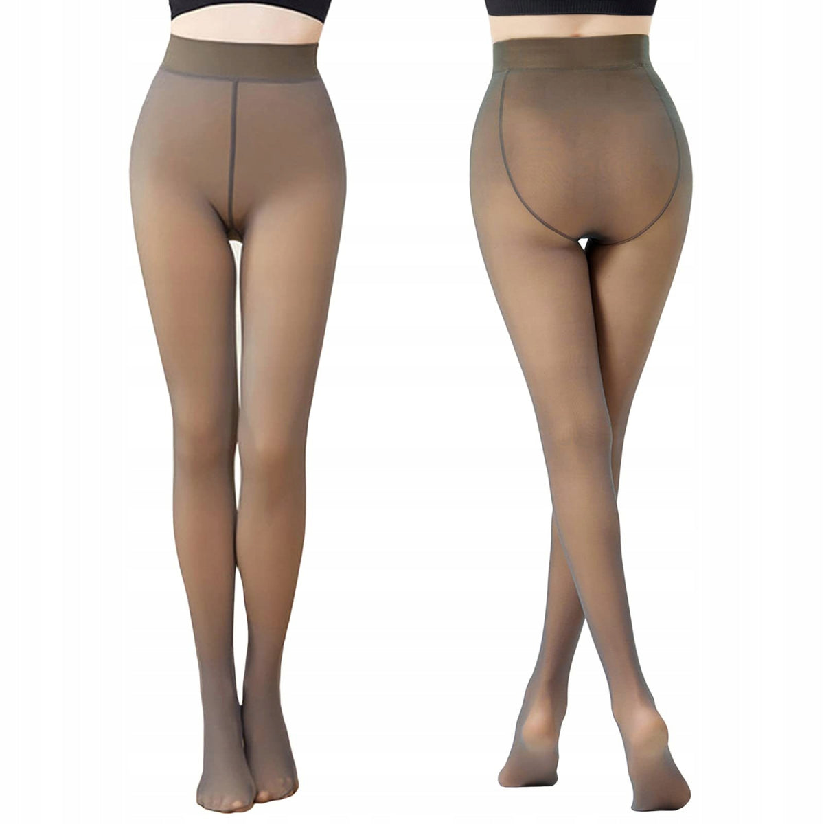 Lined Women's Tights – Grey