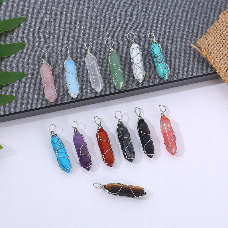 Howlite Pendant Necklace