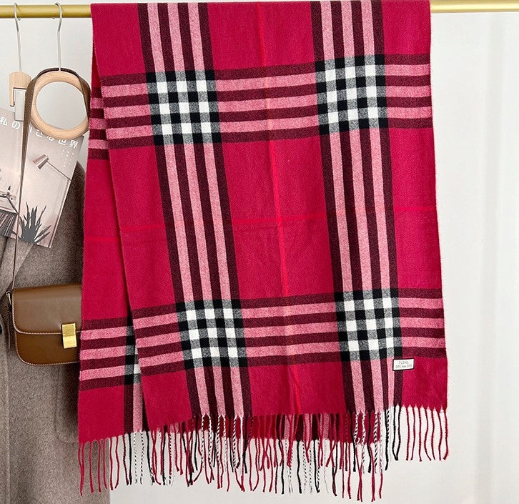 Bufanda de invierno de mujer 200 × 66 cm – multicolor