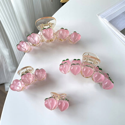 Elegant Banana Hair Clip for Buns and Updos