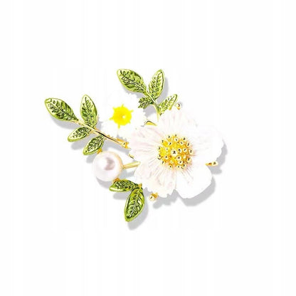 Small Flowers Brooch
