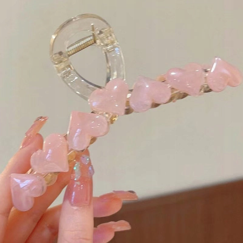 Elegant Banana Hair Clip for Buns and Updos