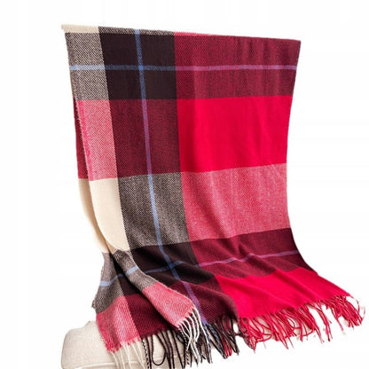 Damen-Winterschal 200 × 66 cm – mehrfarbig