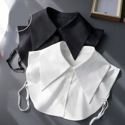 Col amovible pour femme – noir