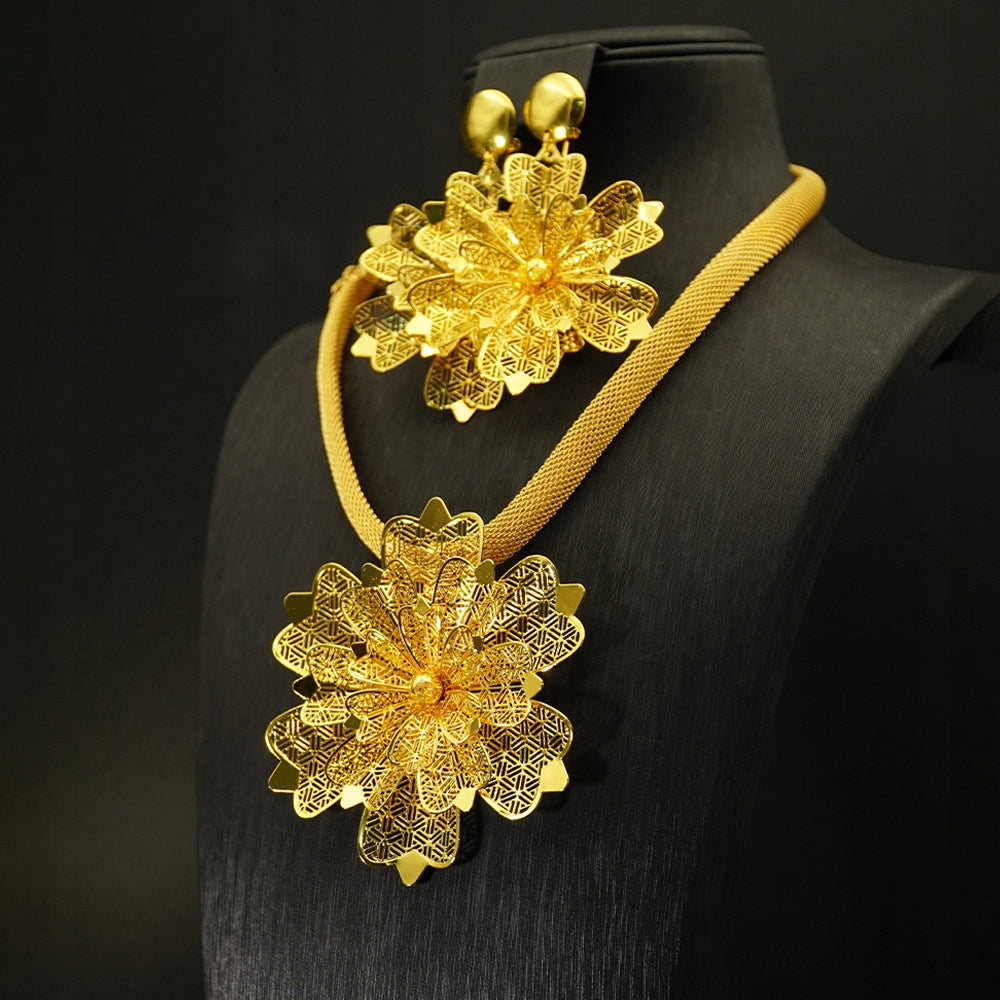 Beautiful Necklace and Earrings Set — Statement Jewellery for Weddings