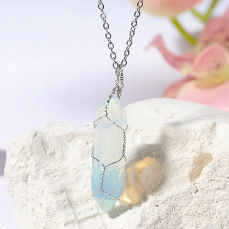 Collier en opale