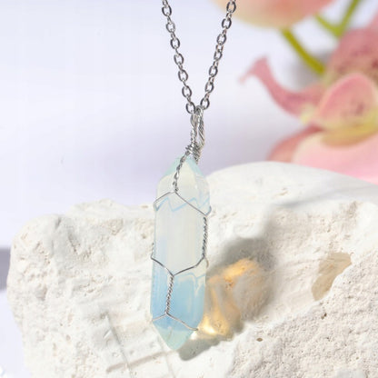 Collier en opale