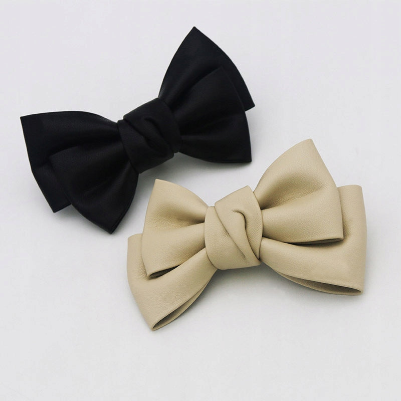 Clips de chaussures à nœuds – beige