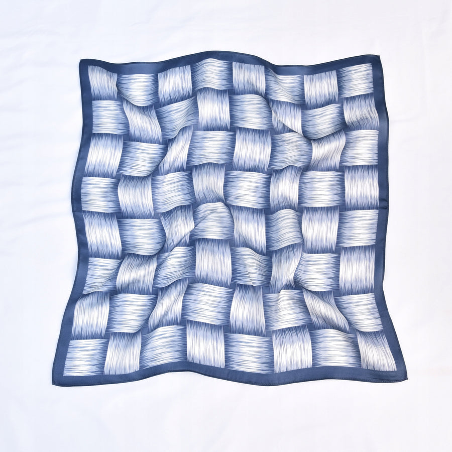 Pañuelo de mujer de imitación de seda 70 × 70 cm