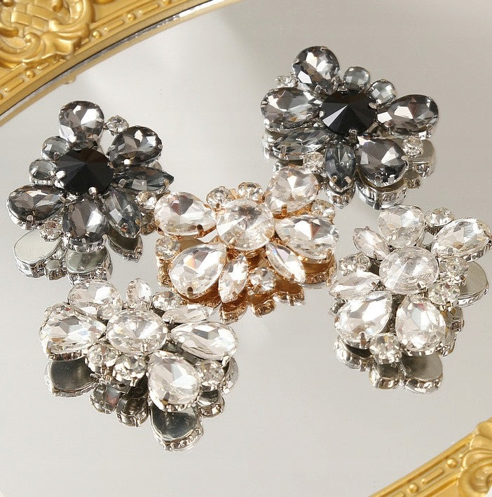 Clips de chaussures à zircons
